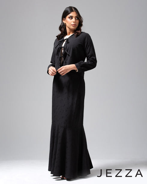 Bow-Front Crop & Mermaid Skirt Elegance 64351